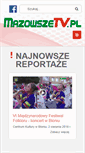Mobile Screenshot of mazowszetv.pl